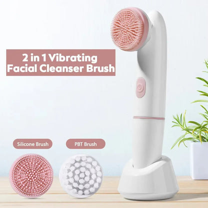 VibrantGlow Facial Brush - Lumera Skin