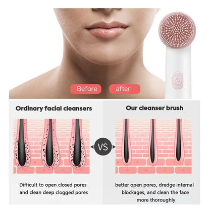 VibrantGlow Facial Brush - Lumera Skin