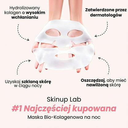 Maska z bio - kolagenem - Zmniejsz zmarszczki już po 1 aplikacji - Lumera Skin