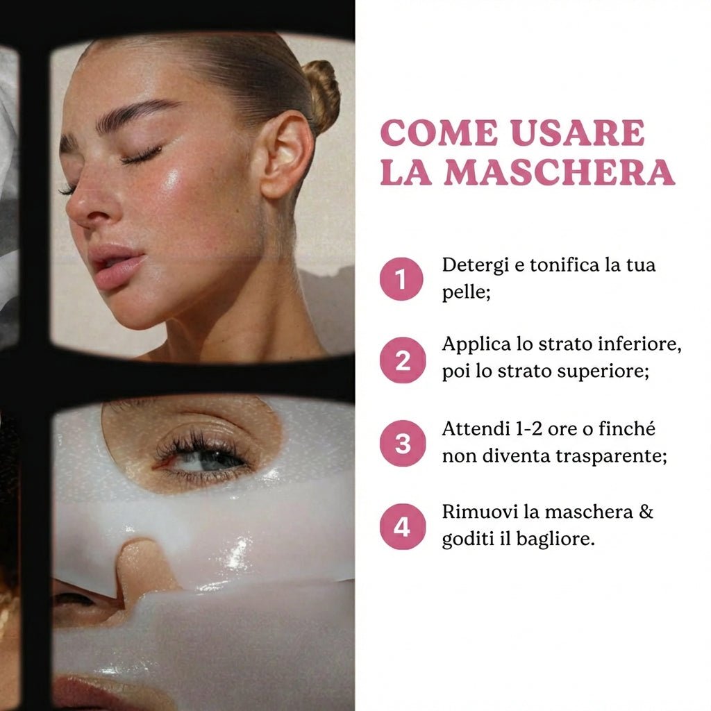 Maschera illuminante al collagene 2.0 - Lumera Skin