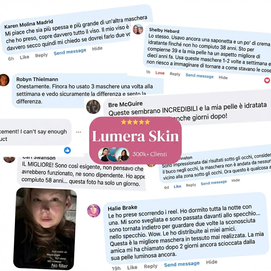 Maschera illuminante al collagene 2.0 - Lumera Skin