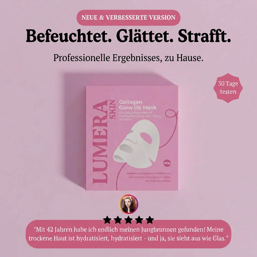 Aufhellende Kollagenmaske 2.0