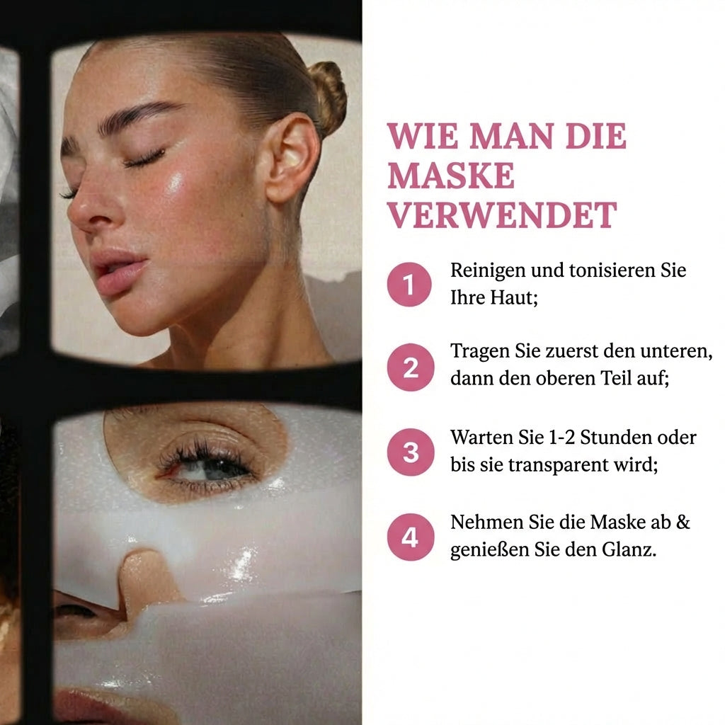 Aufhellende Kollagenmaske 2.0