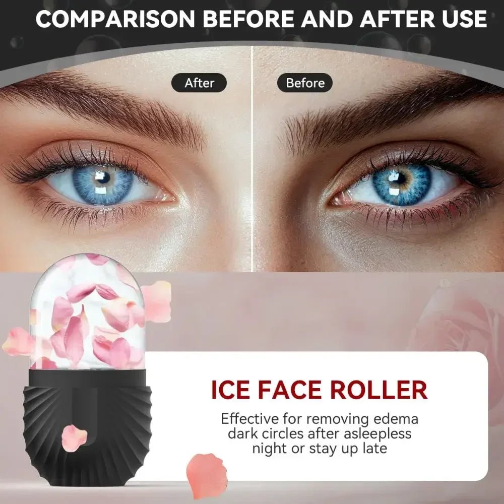 Silicone Cube Facial Ice Roller - Lumera Skin
