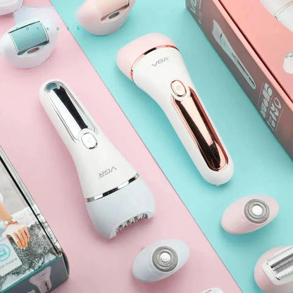 VGR Women's Epilator Shaver Set - Lumera Skin