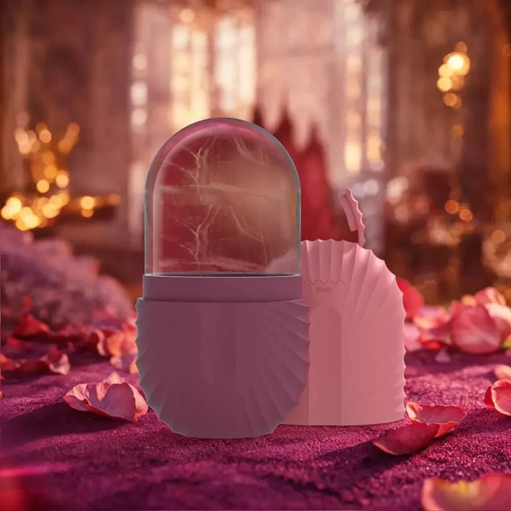 Silicone Cube Facial Ice Roller - Lumera Skin