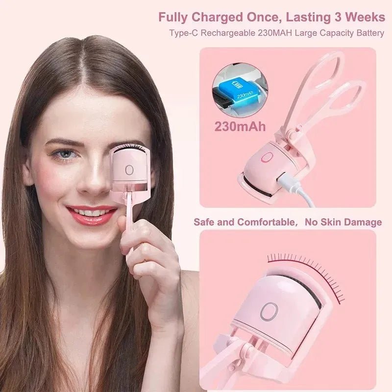 LuxCurls Electric Eyelash Curler - Lumera Skin