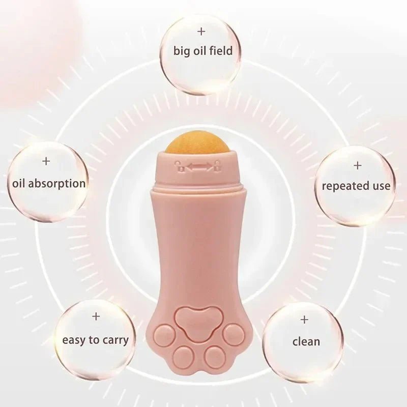Cat Paw Oil Absorbing Roller - Lumera Skin