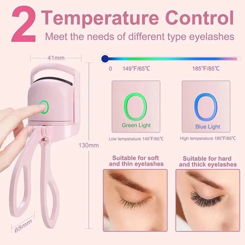 LuxCurls Electric Eyelash Curler - Lumera Skin