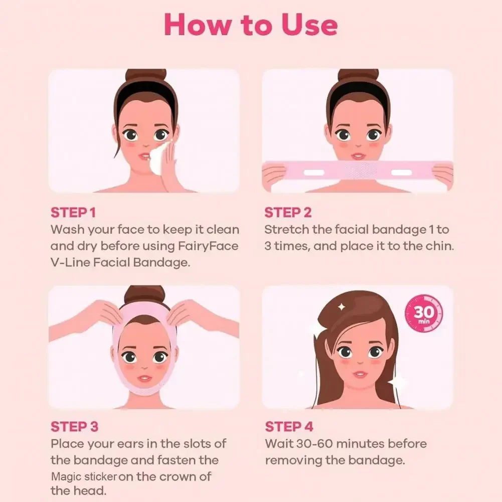 V - Line Lifting Face Strap - Lumera Skin