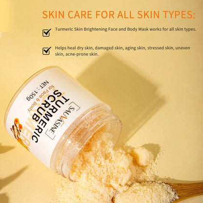 Glow Skin Turmeric Scrub - Lumera Skin